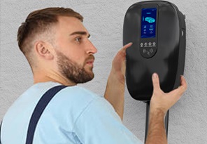 elektromos autó töltő telepítése