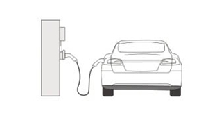 EV type 1 to type 2 charging cable6